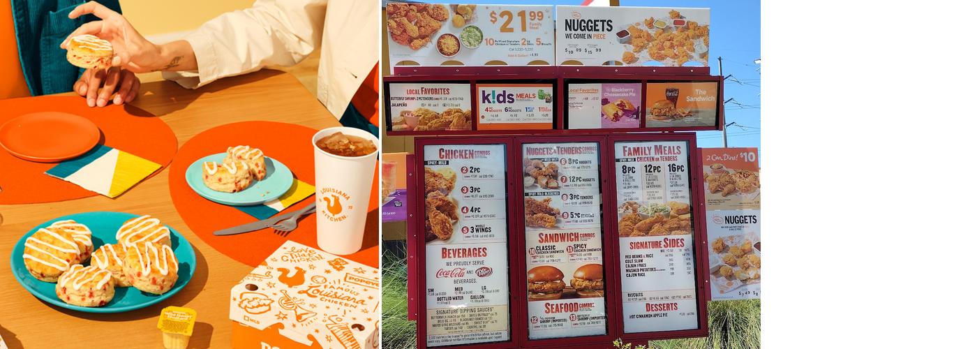 Popeyes Louisiana Kitchen Menu