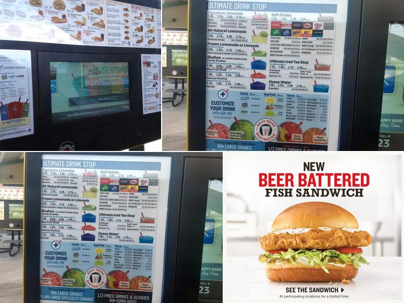 Sonic Drive-In Menu