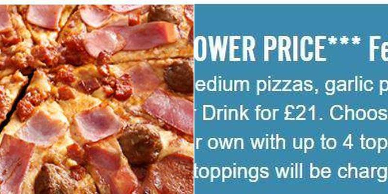 Domino's Pizza - Leigh Menu