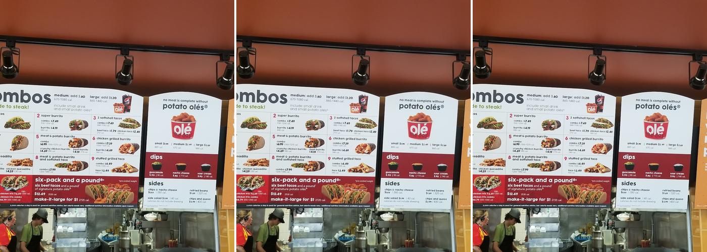 Taco John's Menu