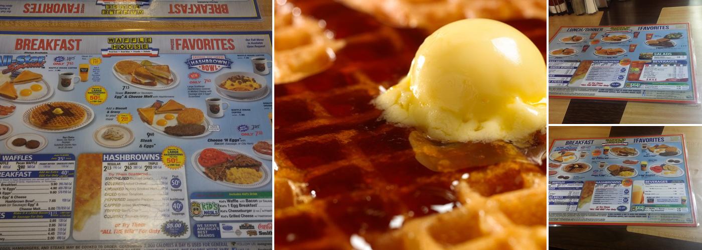 Waffle House Menu