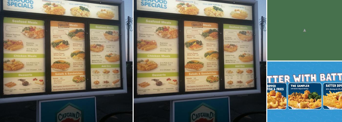 Captain D's Menu