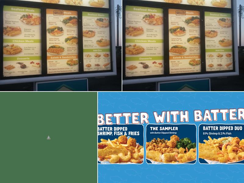 Captain D's Menu