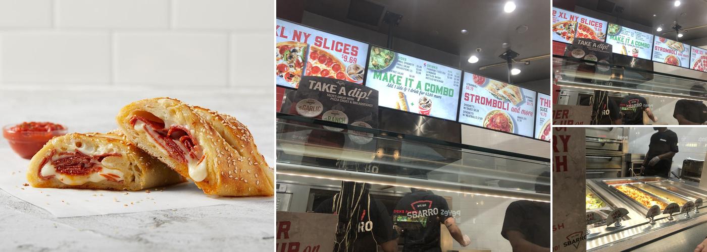 Sbarro Menu