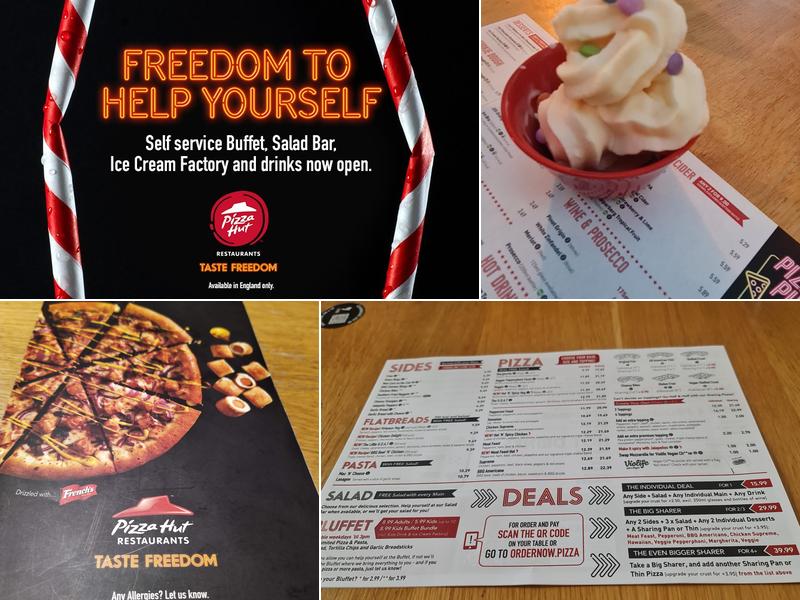 Pizza Hut Restaurant Menu