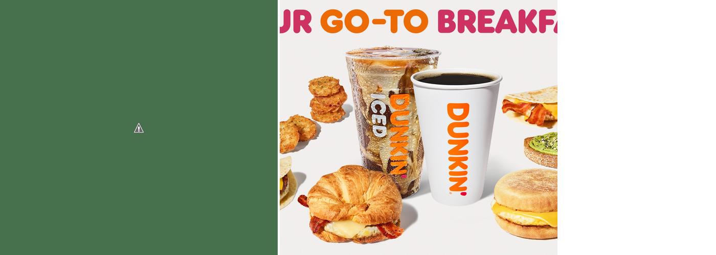 Dunkin' Menu