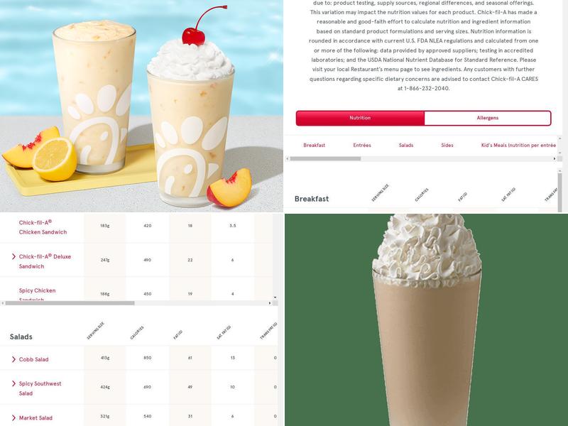 Chick-fil-A Menu