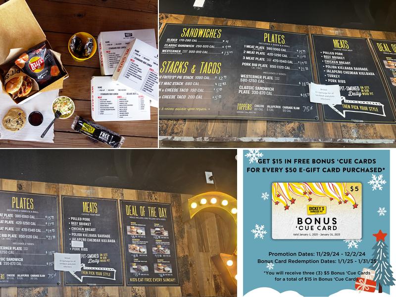 Dickey's Barbecue Pit Menu