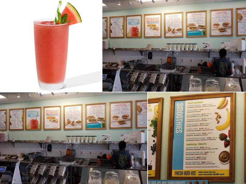 Tropical Smoothie Cafe Menu