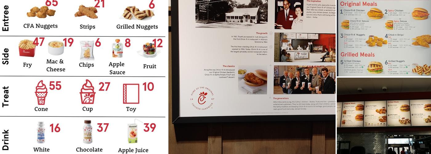 Chick-fil-A Menu