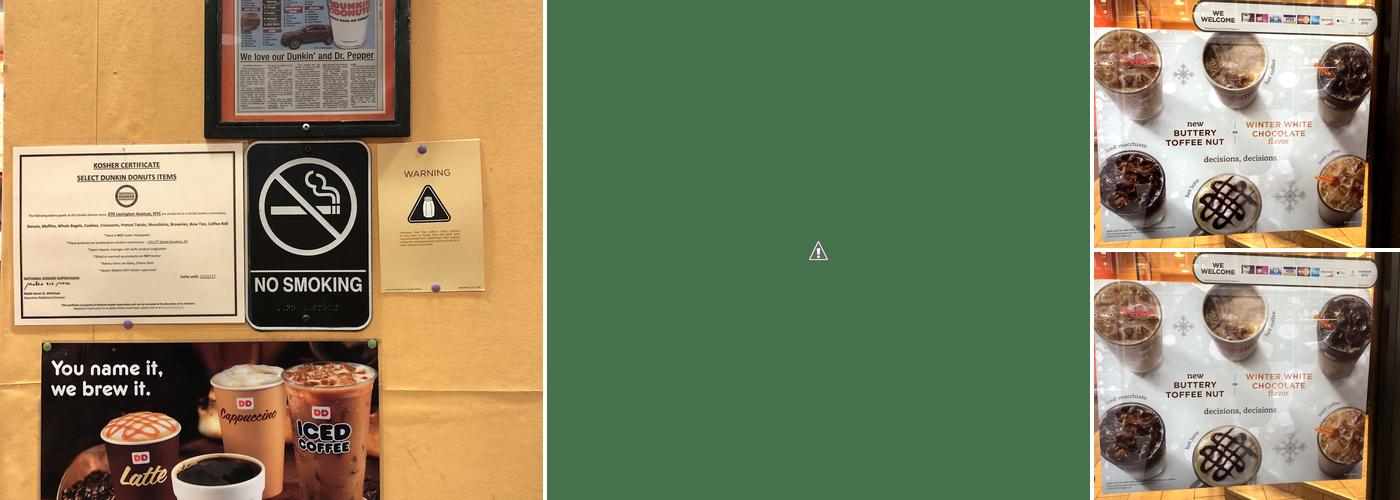 Dunkin' Menu
