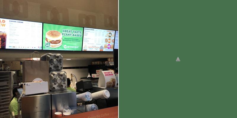 Dunkin' Menu
