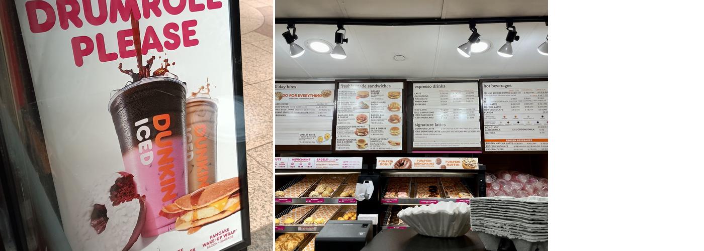 Dunkin' Menu