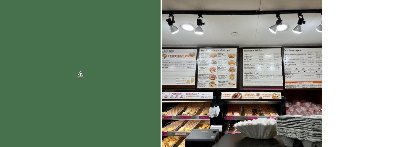 Dunkin' Menu