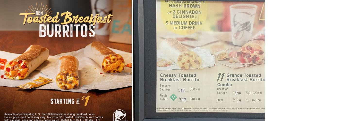Taco Bell Menu
