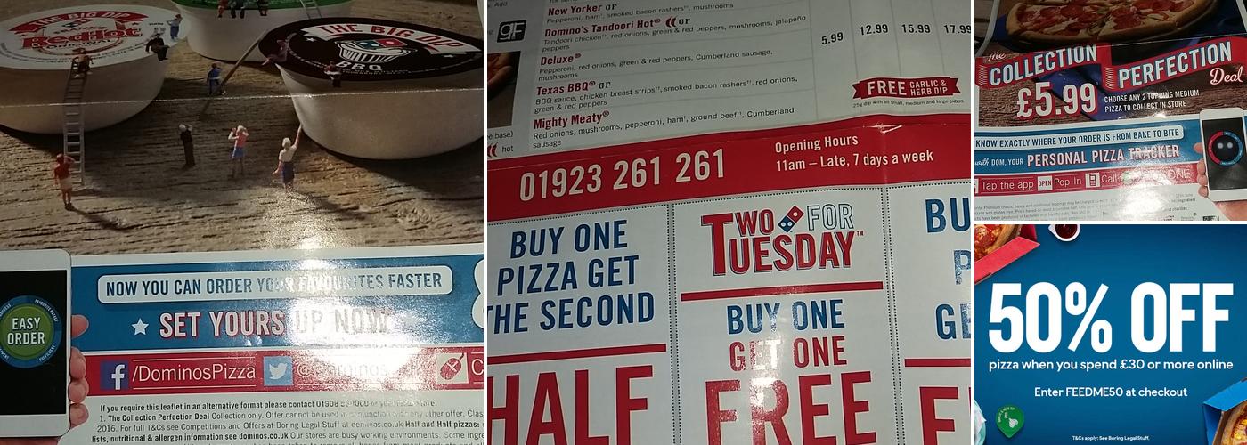 Domino's Pizza - Abbots Langley Menu