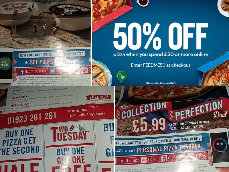 Domino's Pizza - Abbots Langley Menu