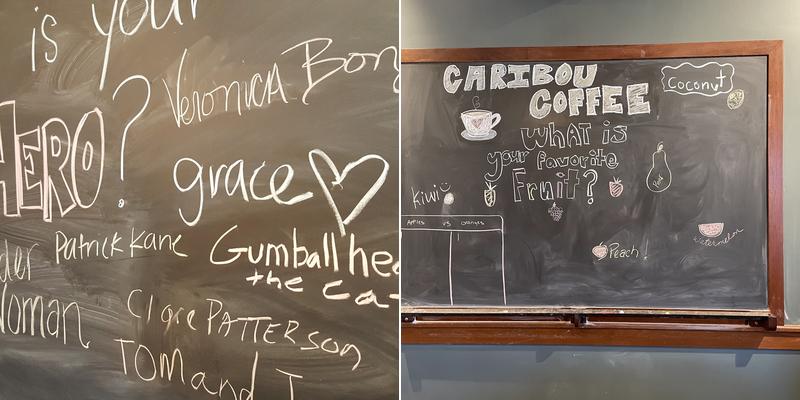 Caribou Coffee Menu