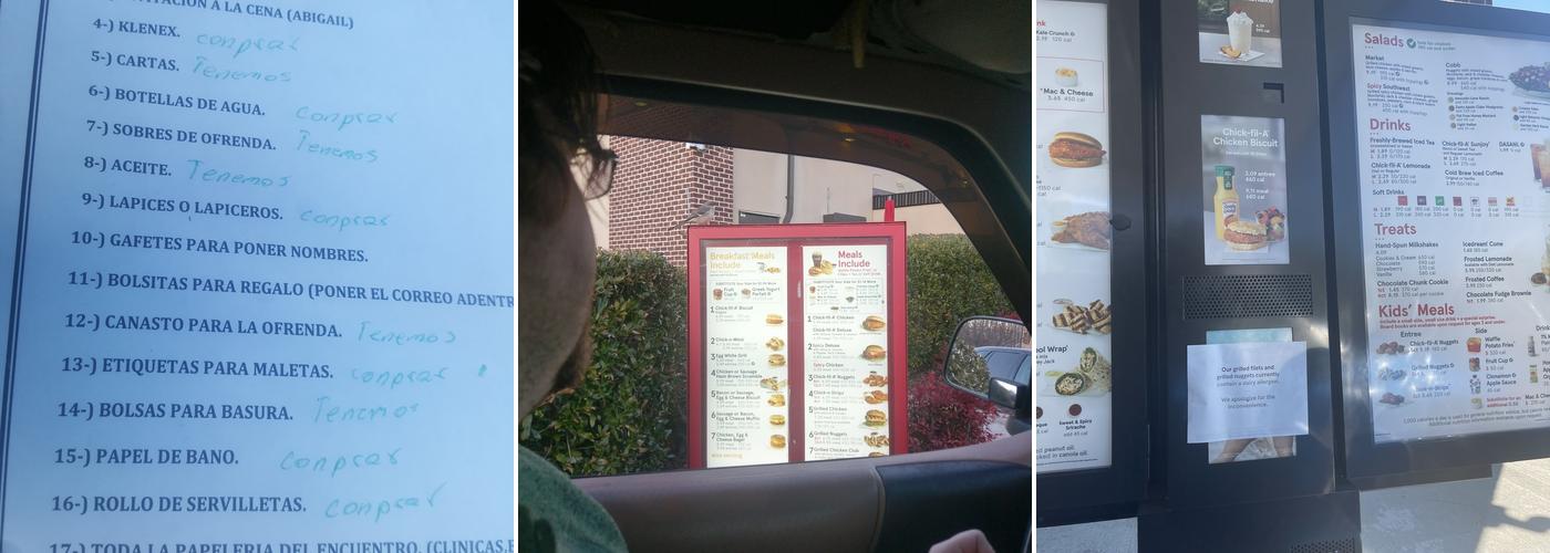 Chick-fil-A Menu