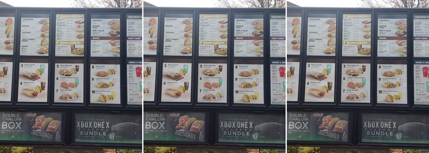 Taco Bell Menu