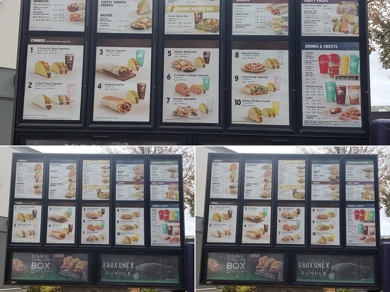 Taco Bell Menu