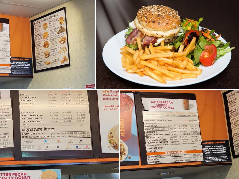 Dunkin' Menu