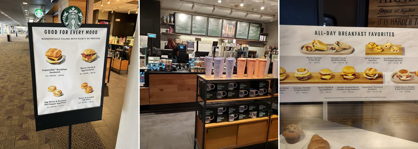 Starbucks Coffee Company Menu