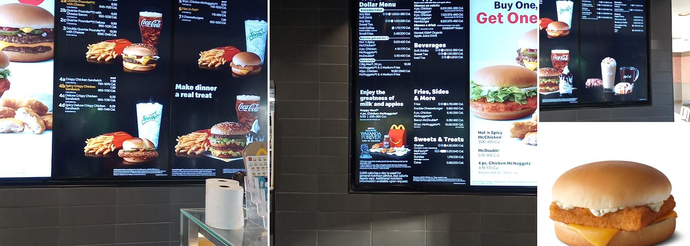 McDonald's Menu