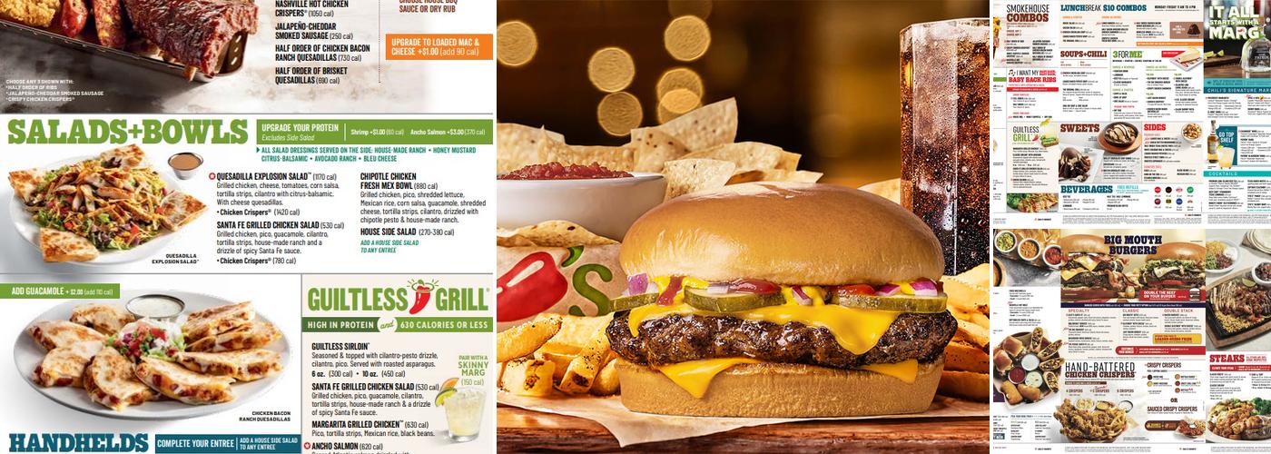 Chili's Grill & Bar Menu