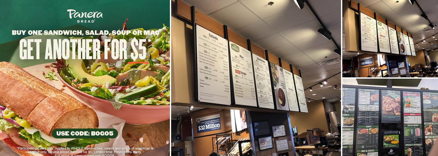 Panera Bread Menu