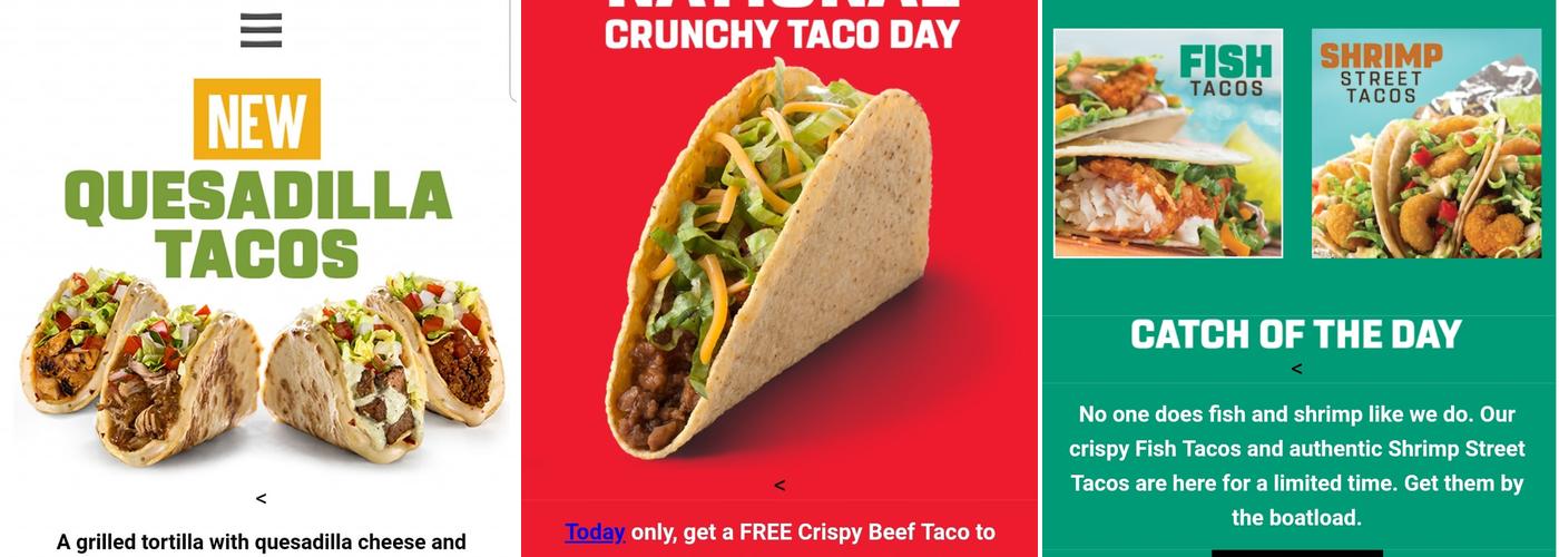 Taco John's Menu