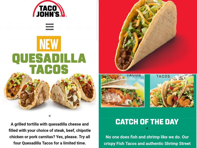 Taco John's Menu