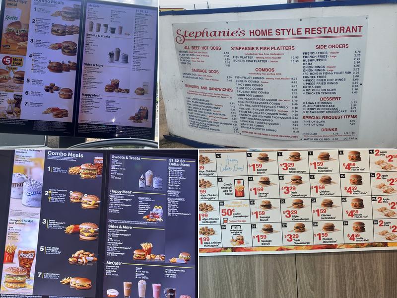 McDonald's Menu