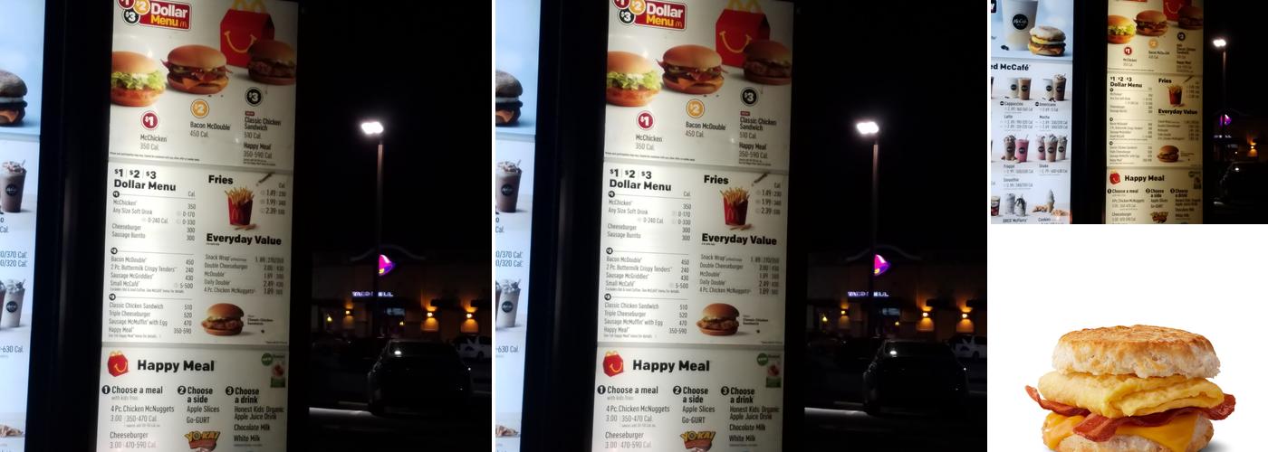 McDonald's Menu