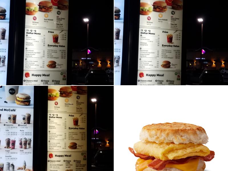 McDonald's Menu