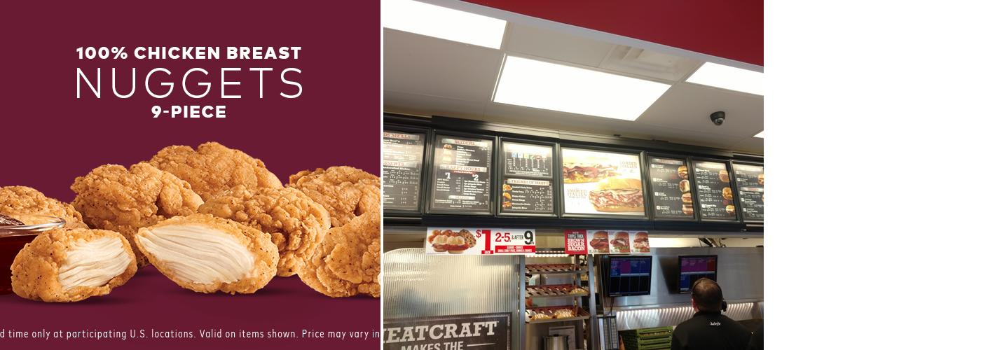 Arby's Menu