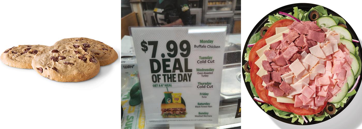 Subway Menu