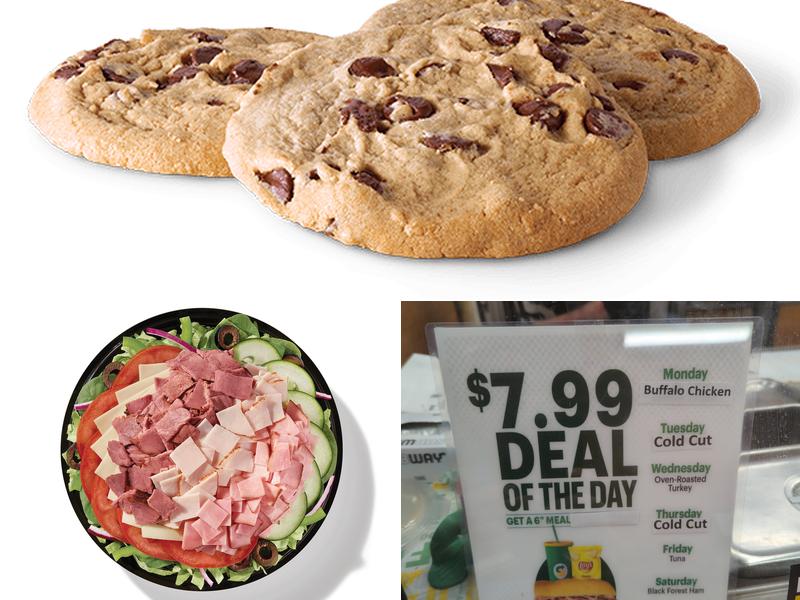 Subway Menu