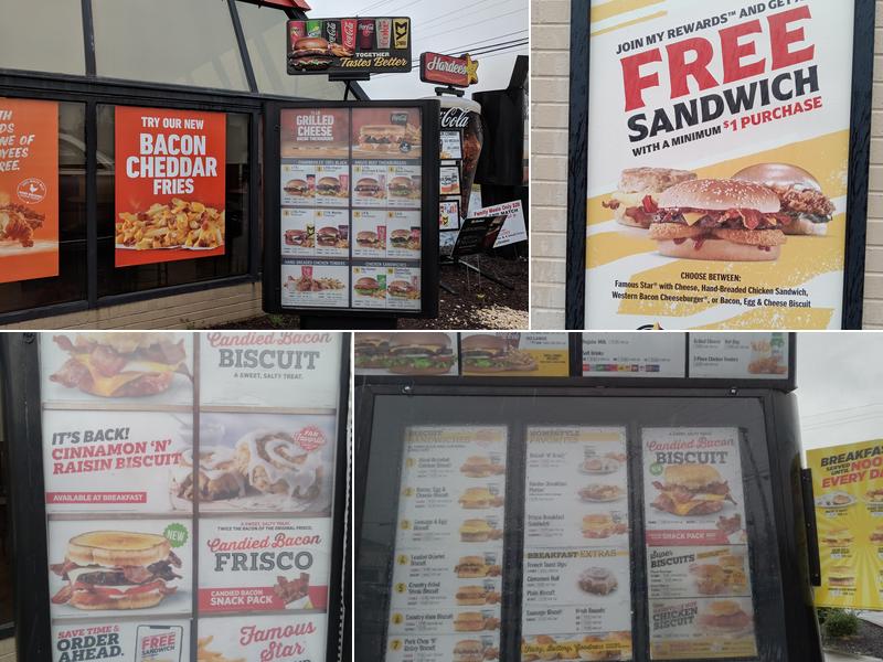 Hardee’s Menu