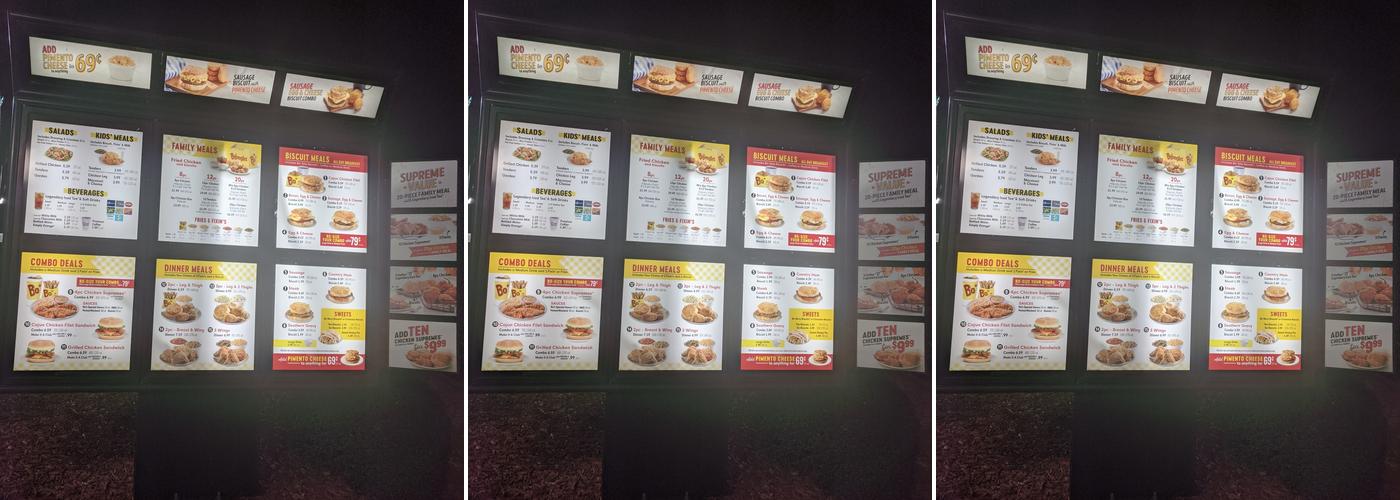 Bojangles Menu