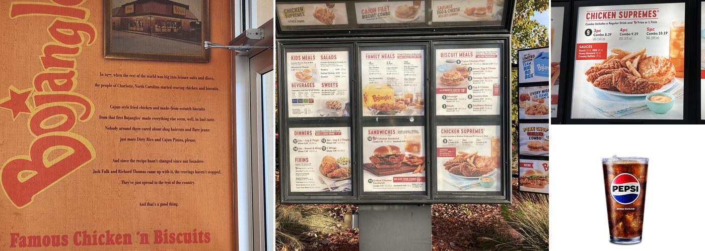 Bojangles Menu