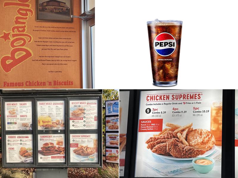 Bojangles Menu