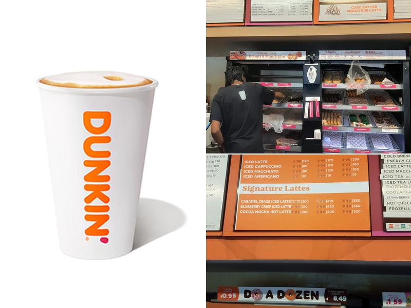 Dunkin' Menu
