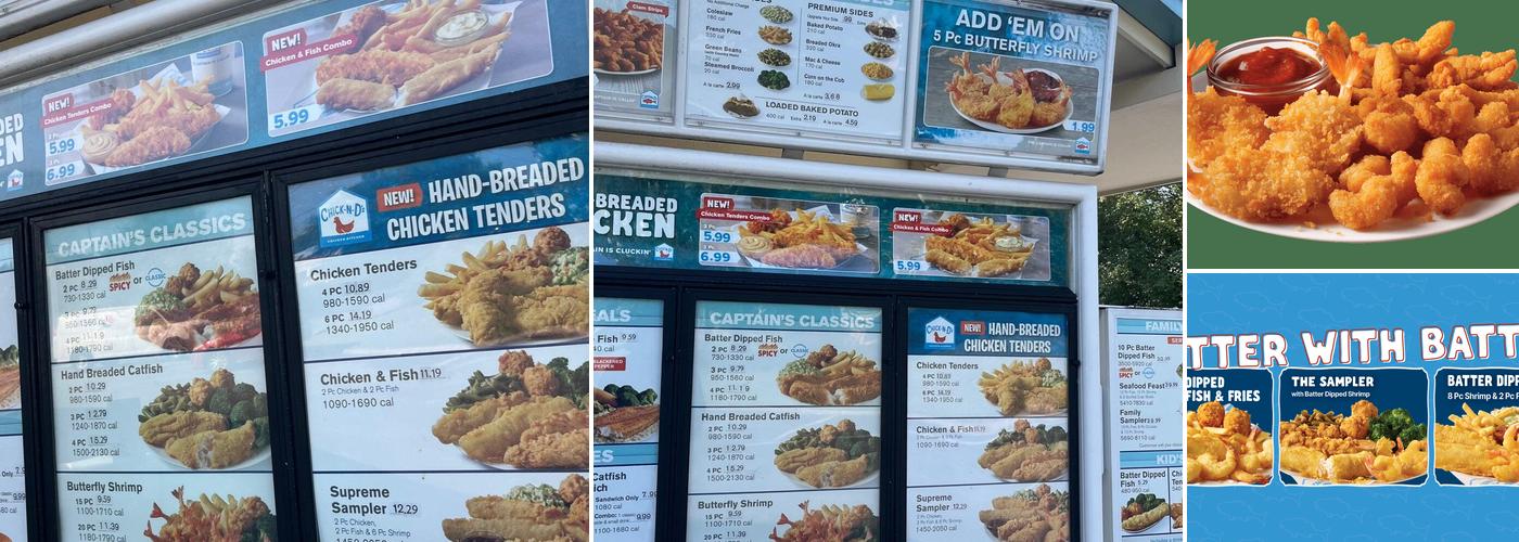 Captain D's Menu