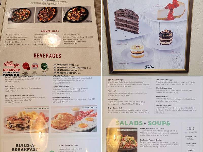 Perkins Restaurant & Bakery Menu