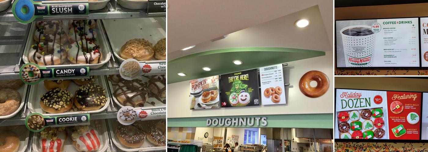 Krispy Kreme Menu