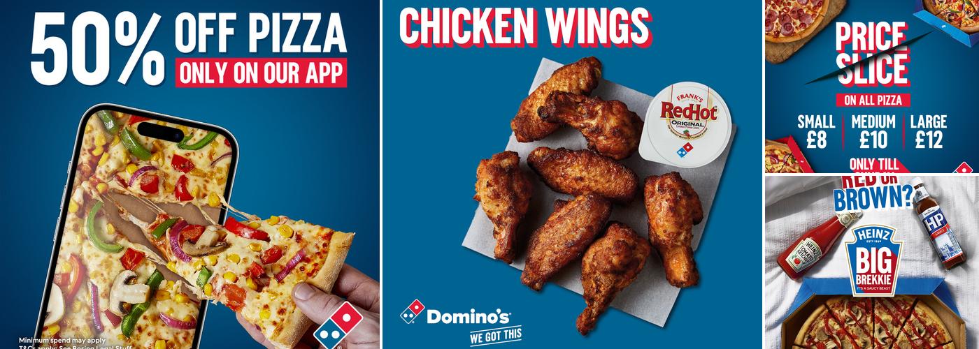 Domino's Pizza - Hook Menu