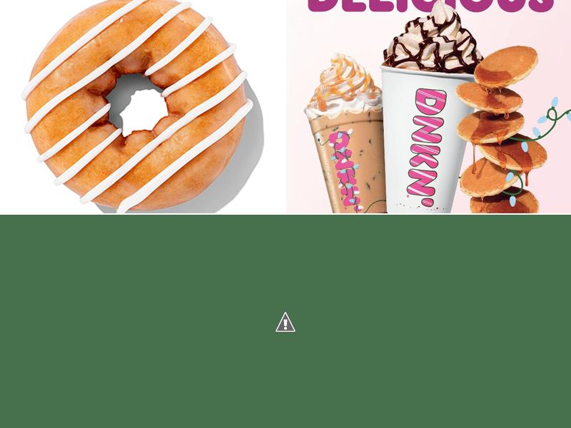 Dunkin' Menu