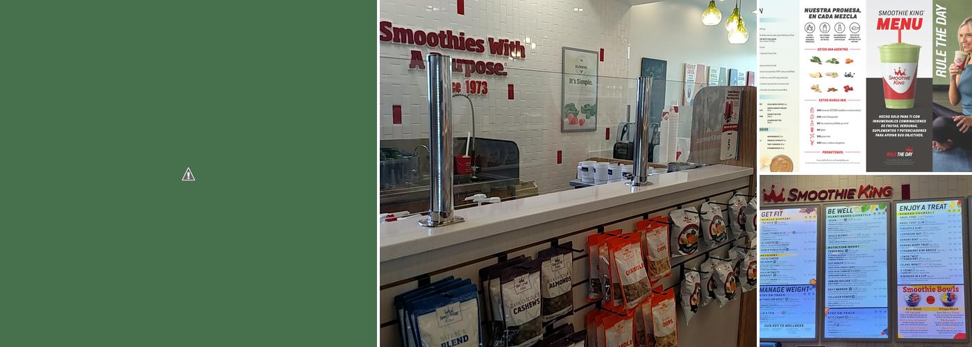 Smoothie King Menu