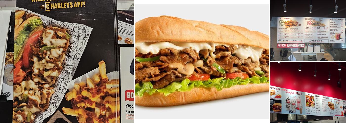 Charleys Cheesesteaks and Wings Menu